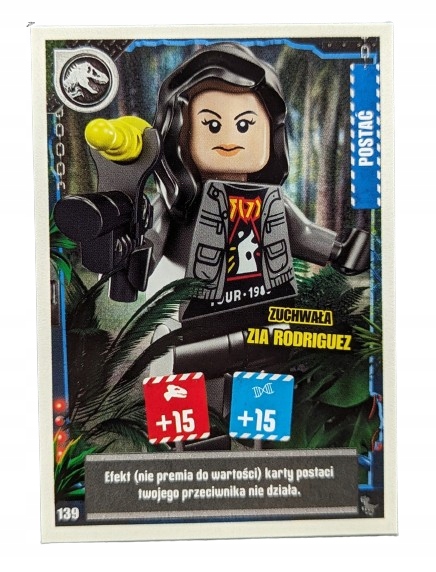 Karta Lego Jurassic World Seria 3 Numer 139