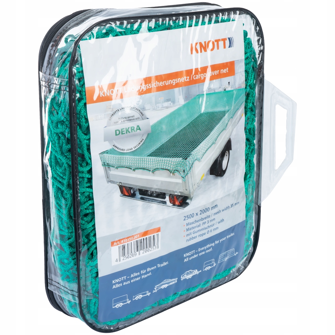 

Siatka zabezpieczająca ładunek Knott 2,0 x 2,5m