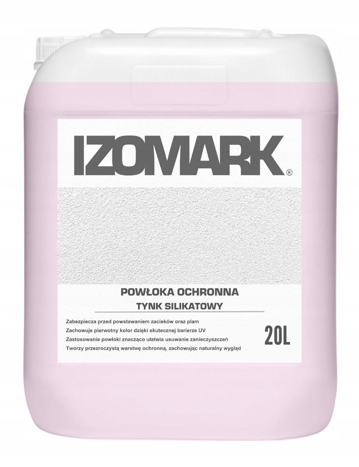 Izomark Ochranná Vrstva Silikátová Omítka 20 L