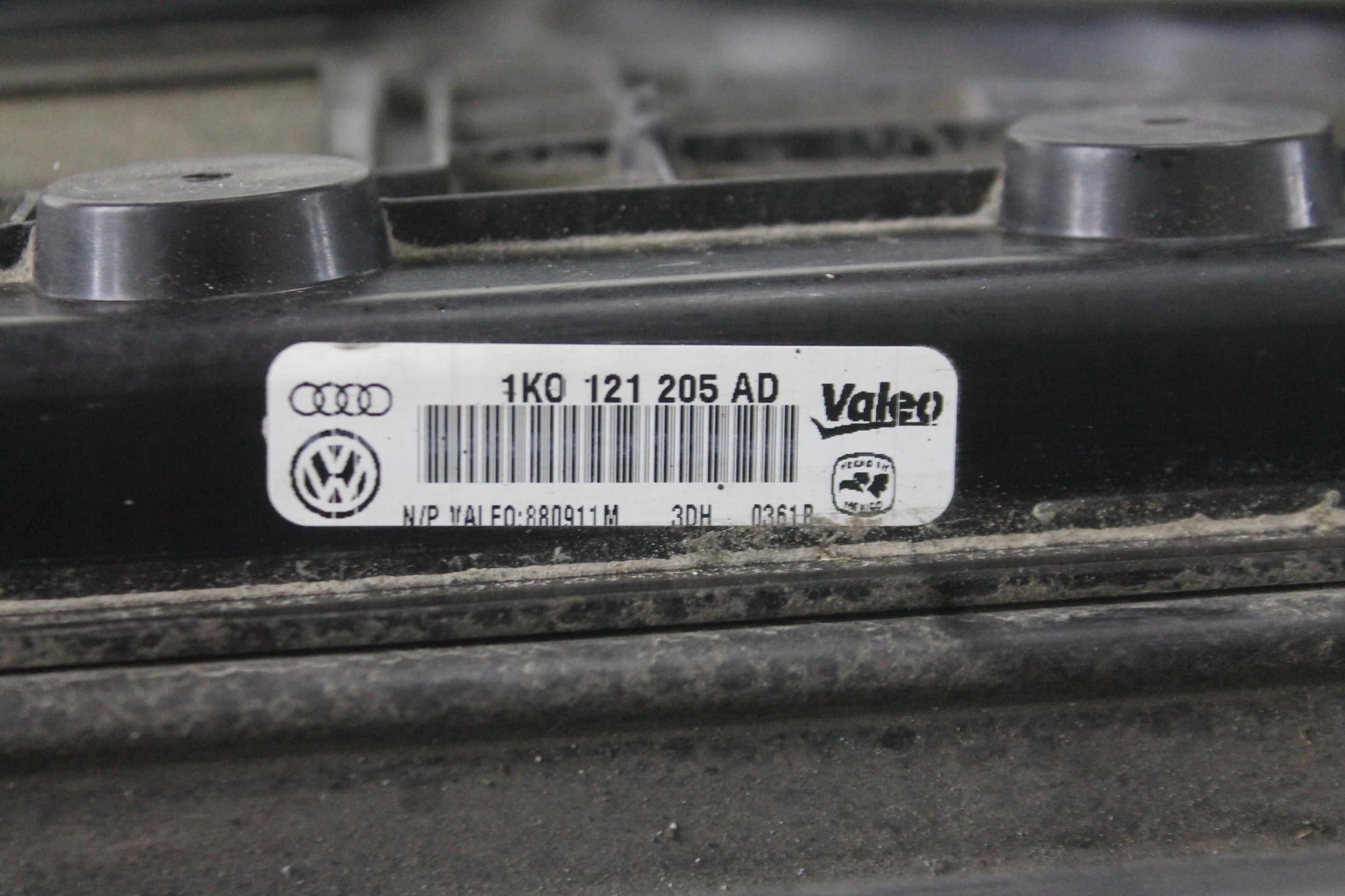 support panel for radiators radiator KOMPLET VW JETTA VI 5C 1.6 TDI 10-14