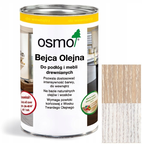 Osmo 3501 2,5L Olejová lazúra biela **wawa