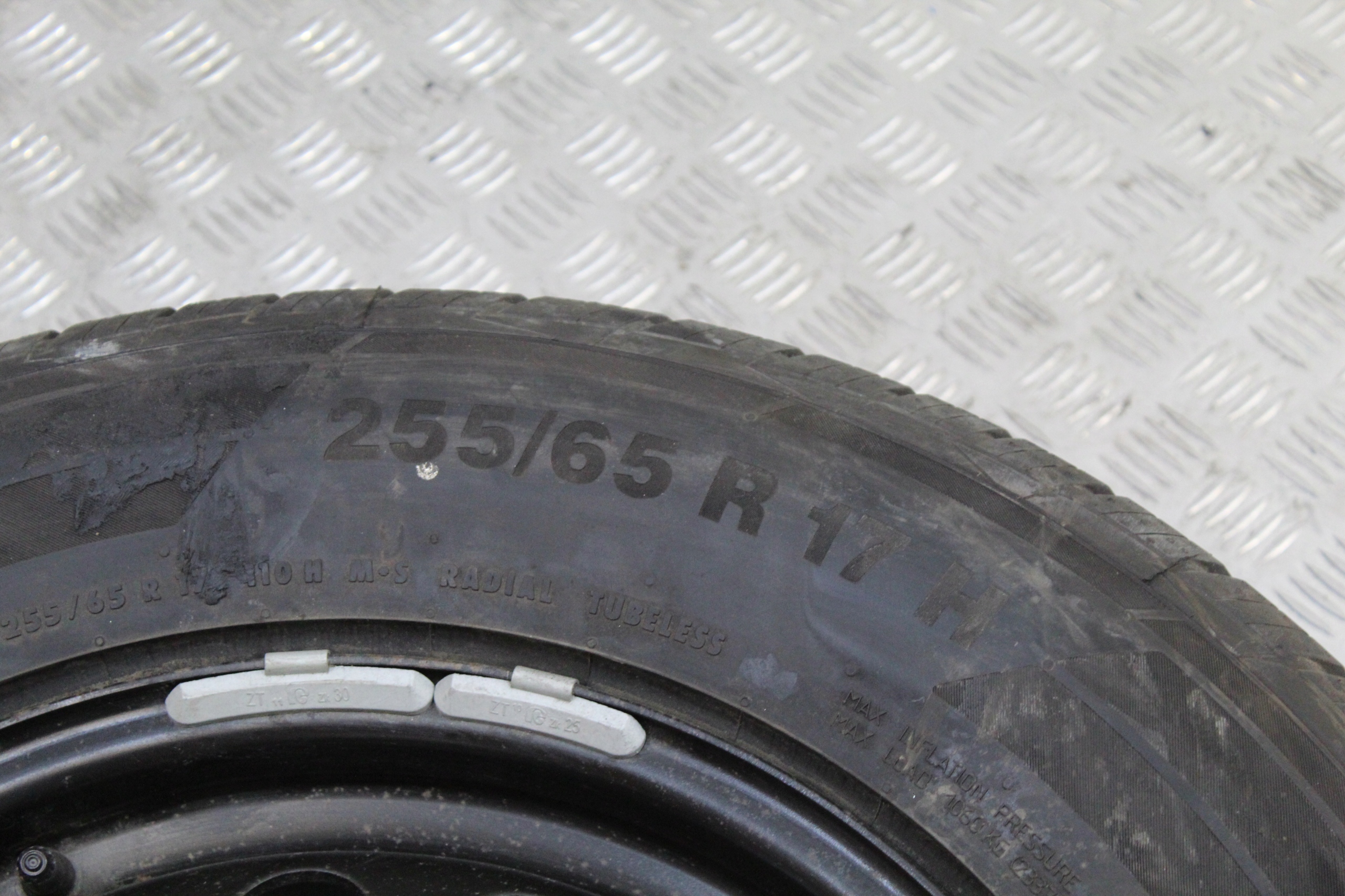 wheel spare 255/65 R17 NAVARA IV 4 D23 NP300