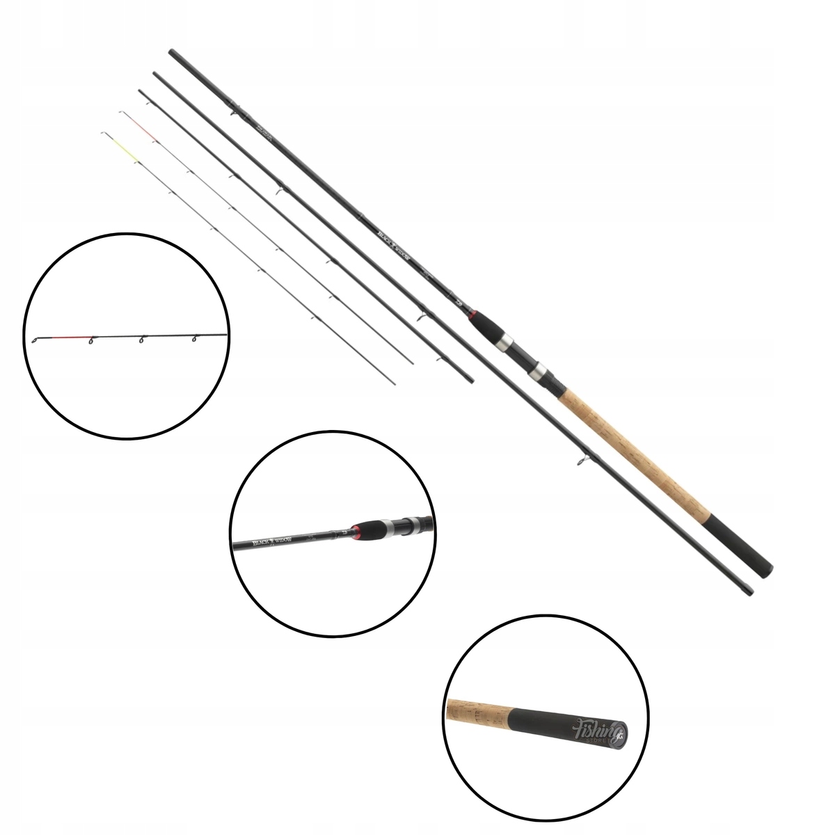 Wędka Daiwa Black Widow Carp Method Feeder 3.00m 80g 3+2 Gratis!!