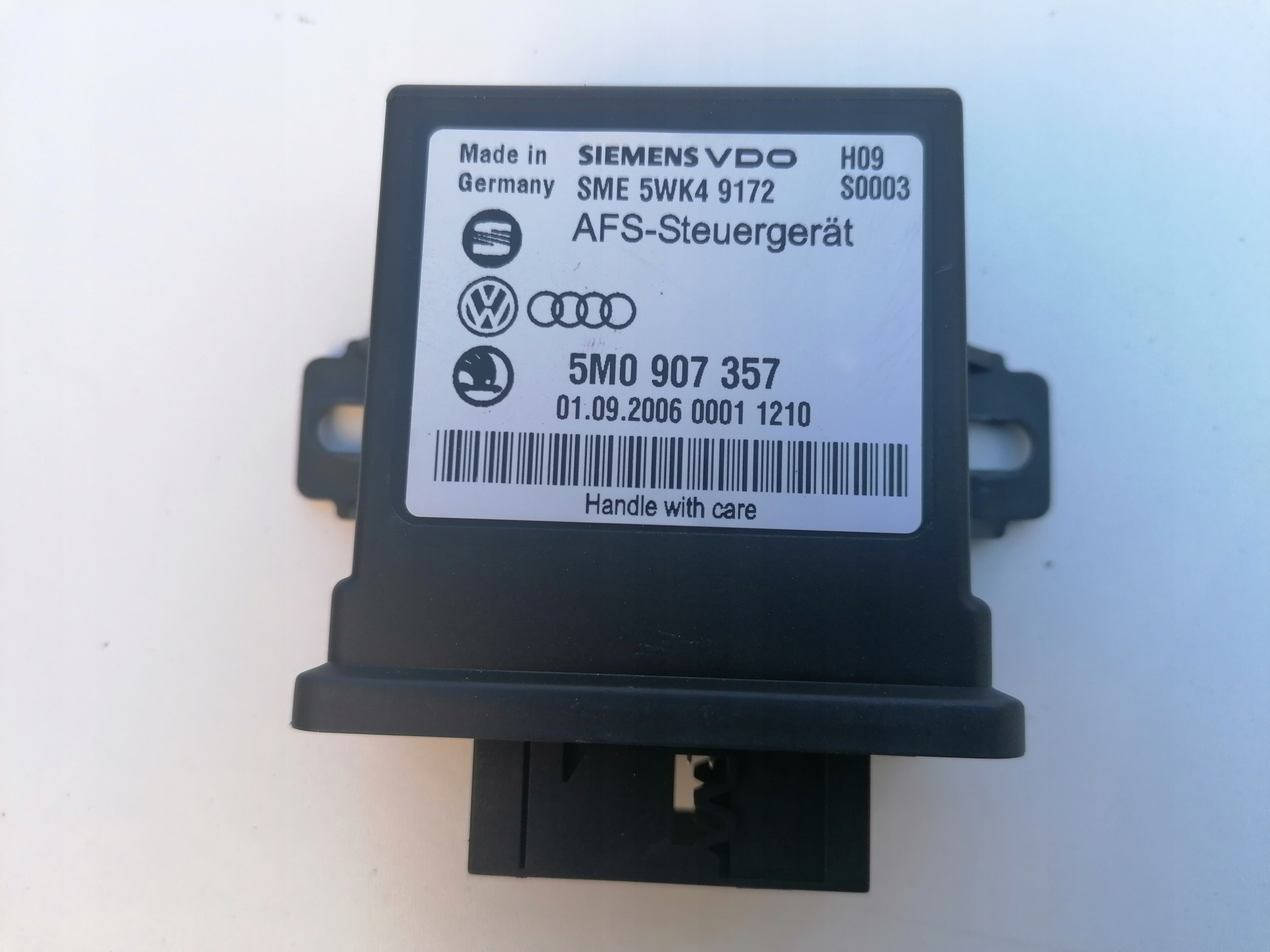 VW AUDI SEAT SKODA MODUL SWIATEL XENON 5M0907357