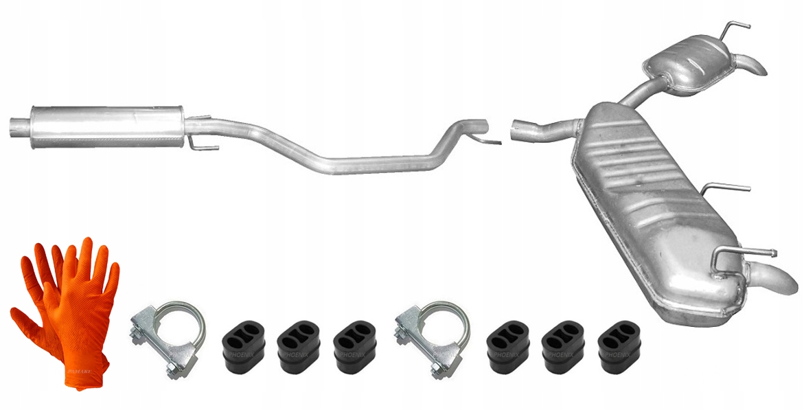 Opel Vectra C 2.0 2.2 3.2 3.0D (od 2003) Tlumič