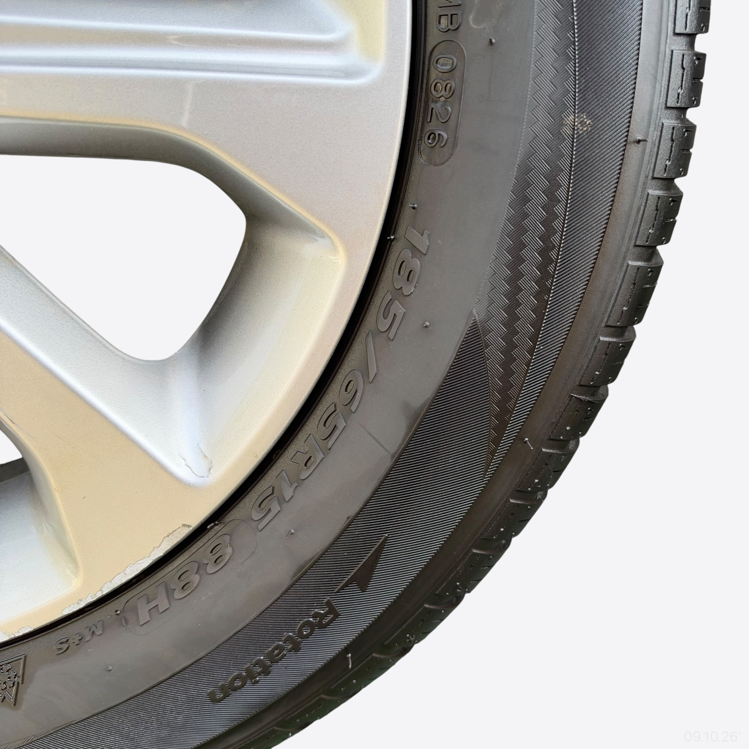 wheels tyres discs KIA STONIC MOMO 185/65/15" 6MM winter M+S