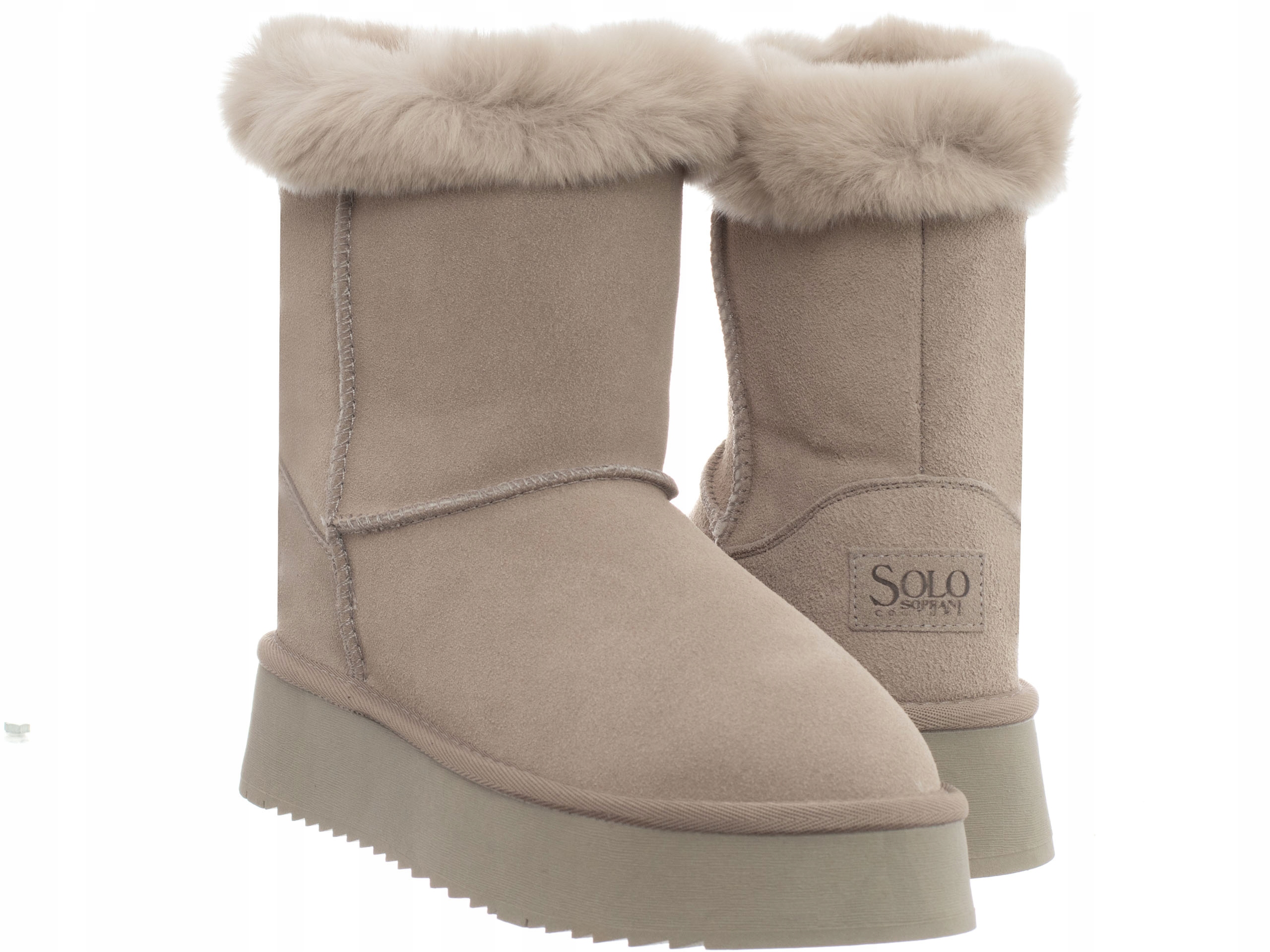 Solo Soprani Couture Dámské Boty Lapplat SCW421P14/52 kožené sněhule