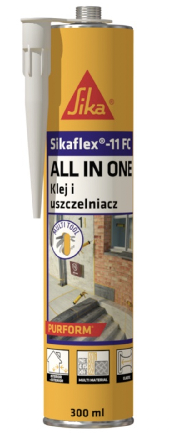 

Uszczelniacz Klej Sika Sikaflex 11FC 300ml Szary