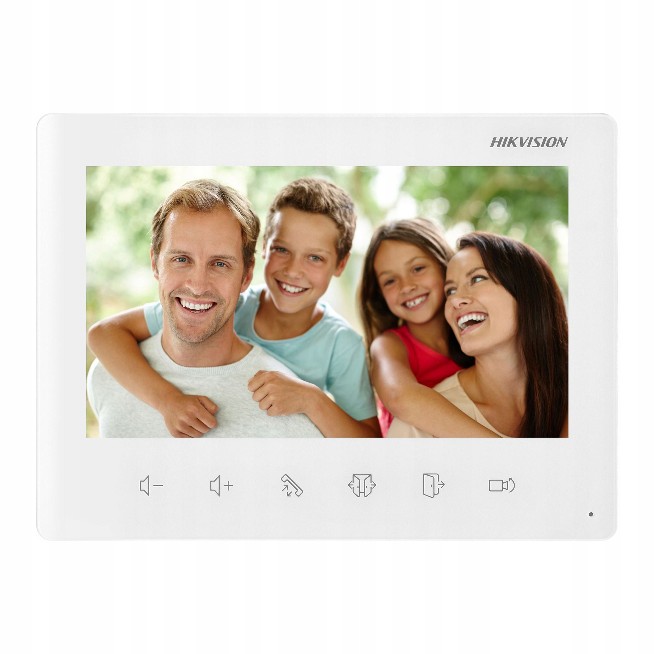 DOMOFON WIDEO dzwonek KAMERA HD WiFi LCD ekran 7'' Marka HiKVision