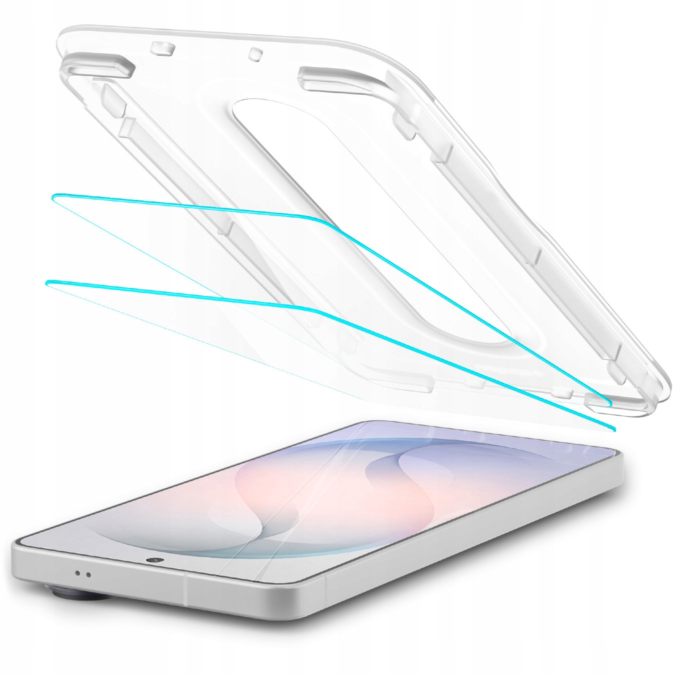 Sklo Spigen pro Galaxy S26, aplikátor, silné sklo 10H x2