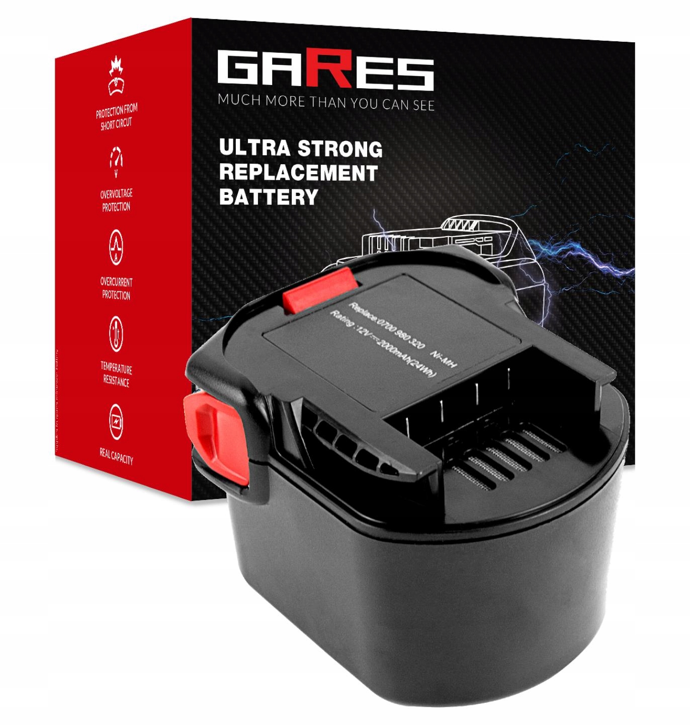Baterie Akumulátor pro Aeg B1214G Bs 12 X BS12X Bsb 12G Bs 12G 12V 2Ah