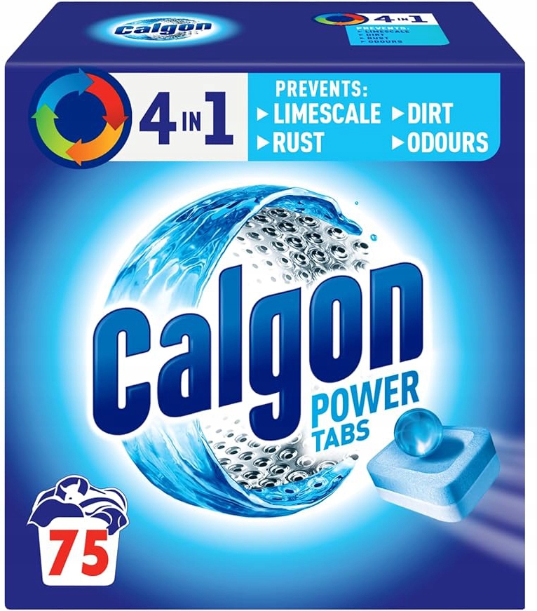 Calgon 4in1 Power Tabs Odkamieniacz 75 Tabletek Z Niemiec