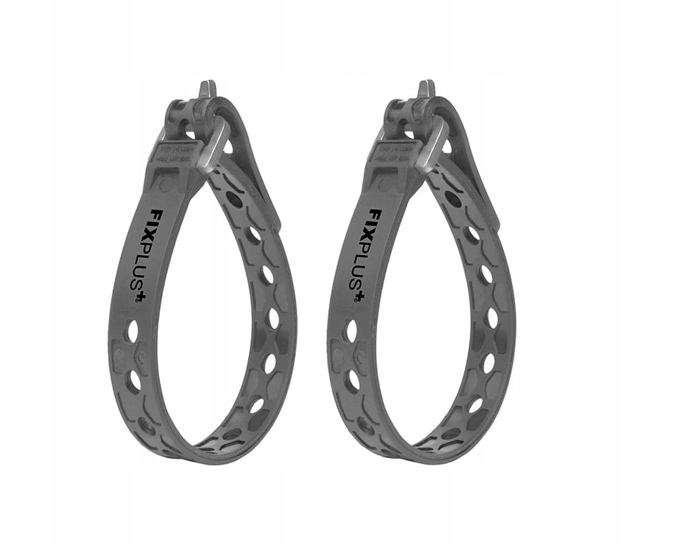 FixPlus 23cm / 1,2cm Pasek mocujący x2 (/: szary)