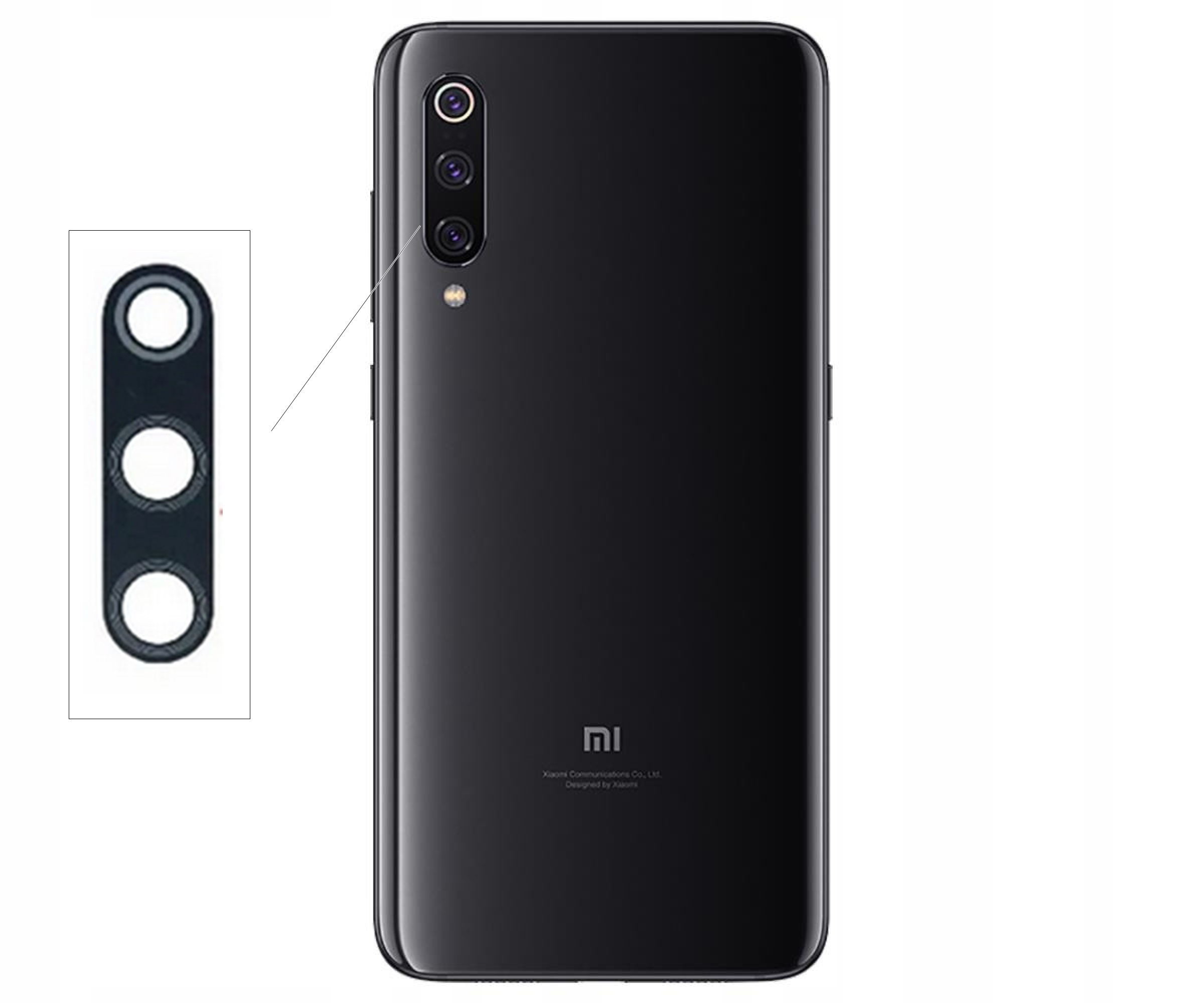 

Szybka Szkło Osłona Aparatu Xiaomi MI 9