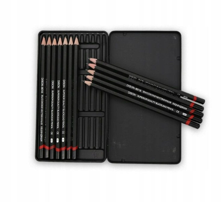 ołówki ołówek 2H 2B B 4B 5B 6B 7B 8B B F H HB