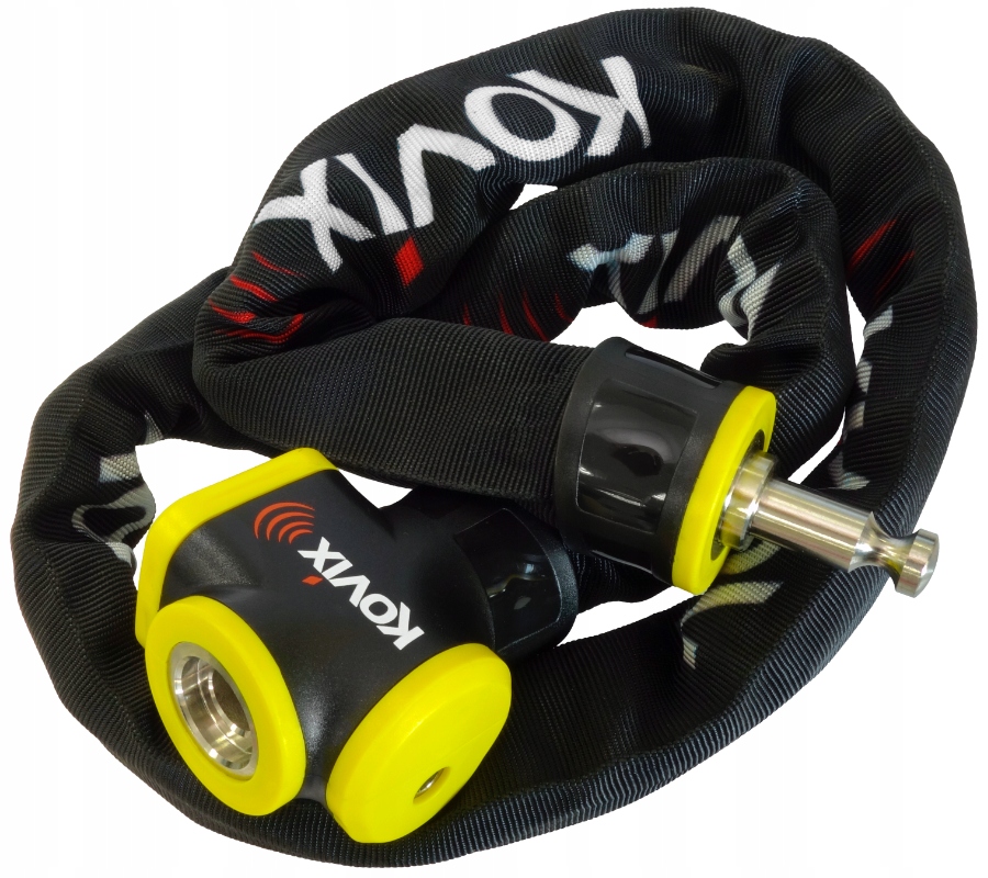 ŁAŃCUCH ROWEROWY ZABEZPIECZAJĄCY Z ALARMEM 120 db Model KCL10-150