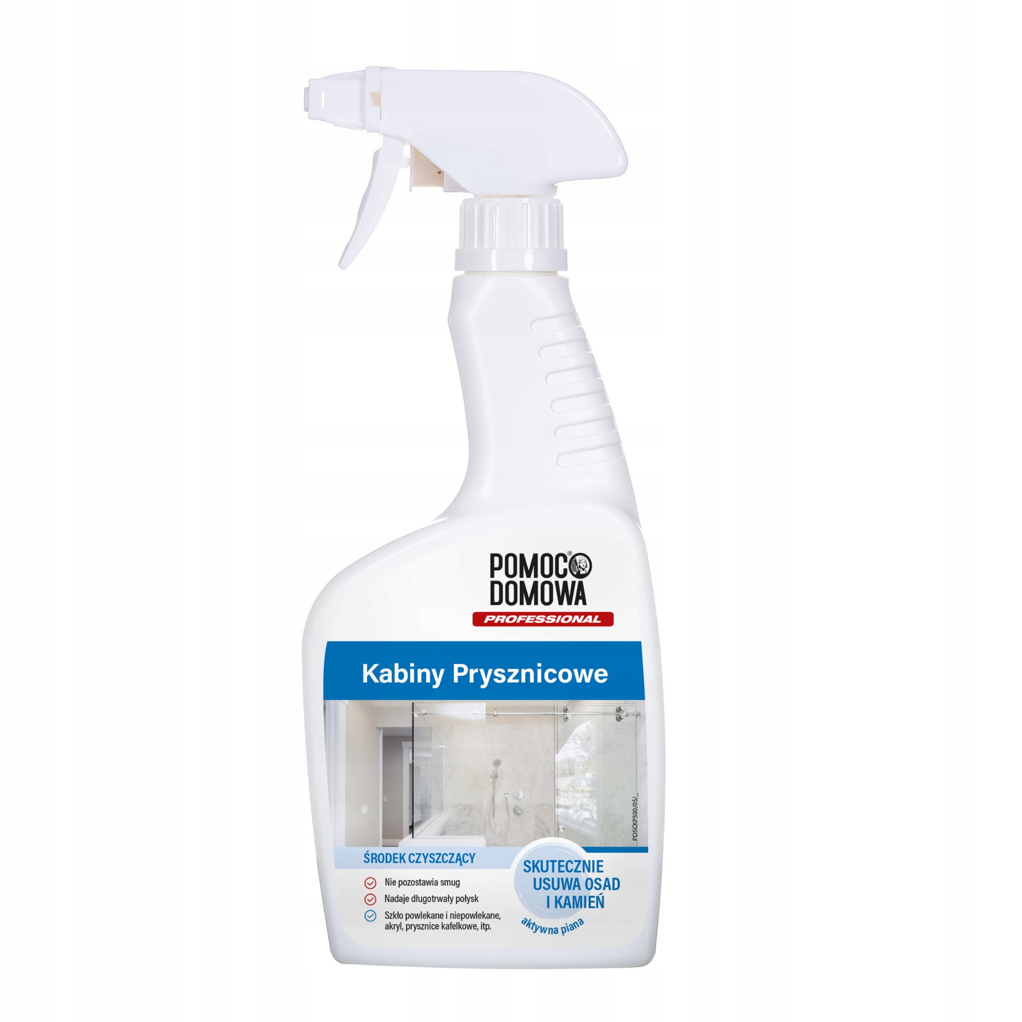 

Płyn do mycia kabin prysznicowych w sprayu