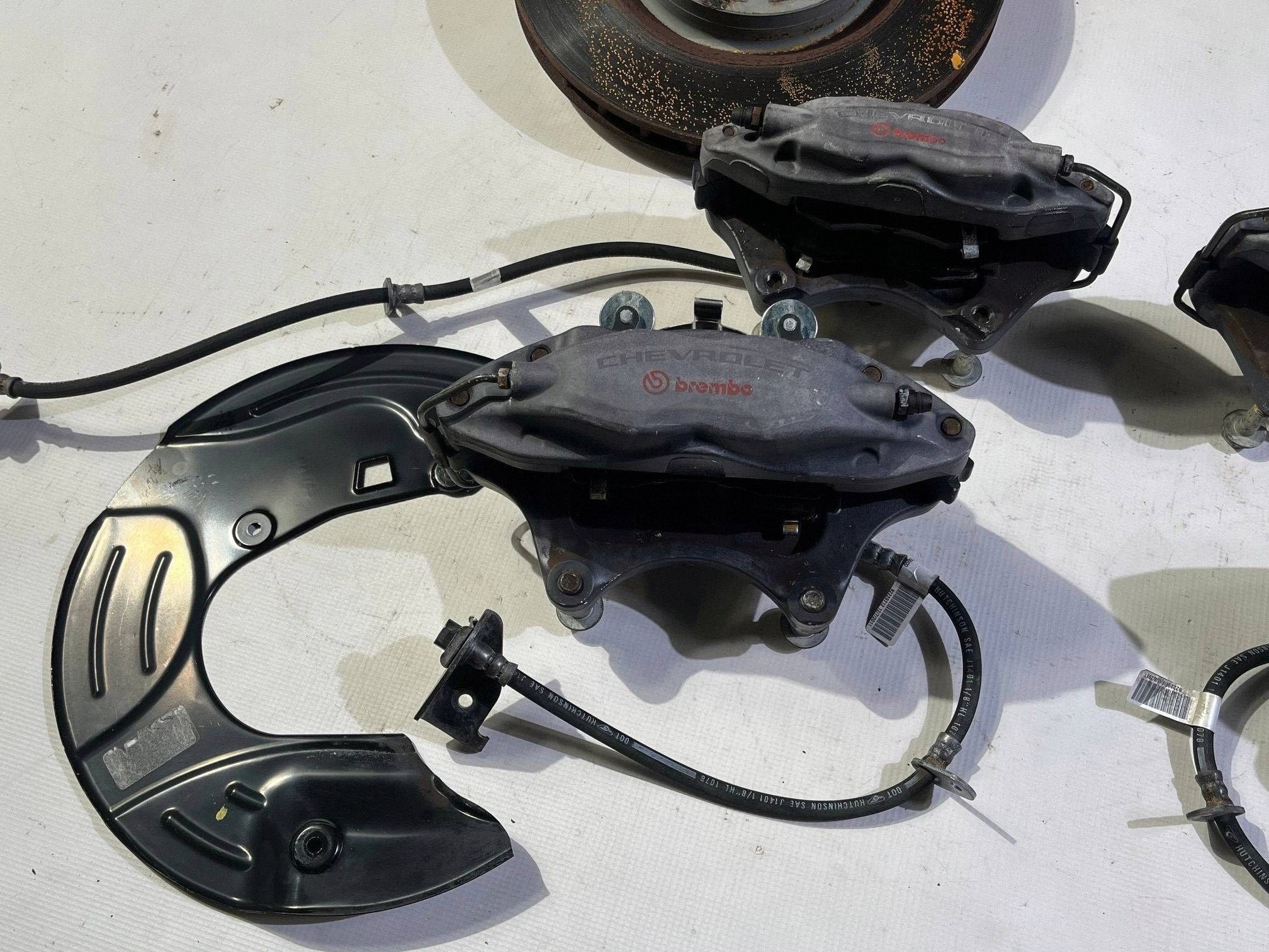 Hamulce Brembo calipers discs brake Chevrolet Camaro SS 6.2 2009-2015