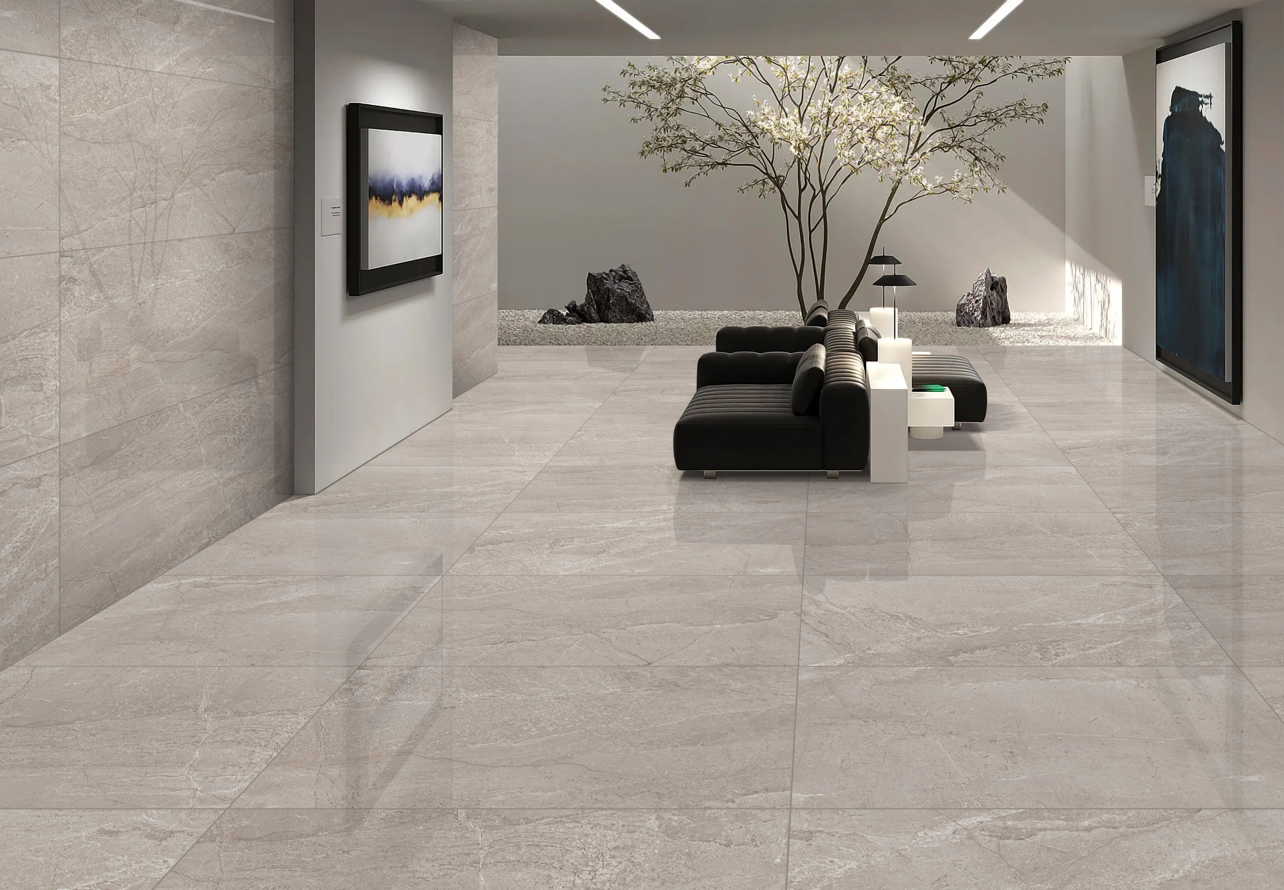 PŁYTKI PODŁOGOWE HOMES PEARL 60X120 POŁYSK KAMIEŃ Typ gres