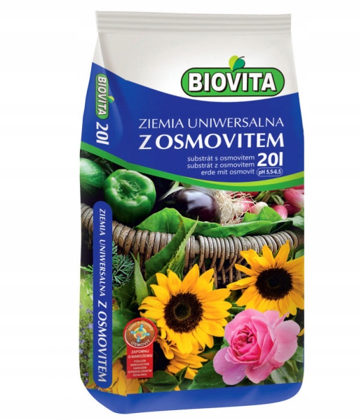 

Biovita Ziemia podłoże uniwersalna z osmovitem 20l