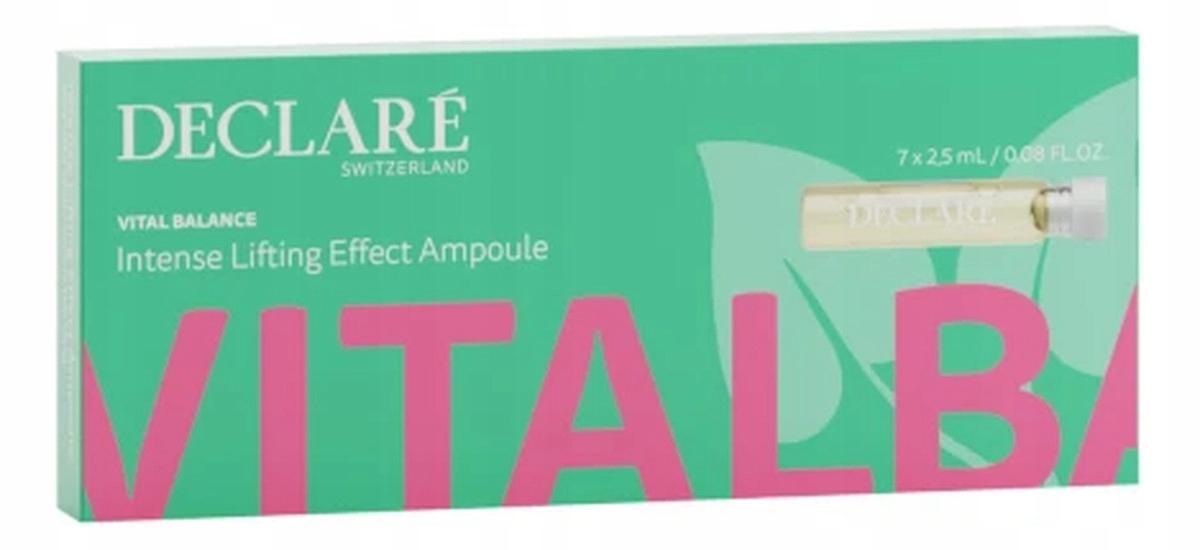 Declare Vital Balance Intense Lifting Effect liftingové ampulky 7x2,5ml