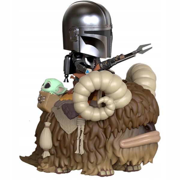 Figurka Funko Pop! Star Wars, Mandalorian, Bantha Mando Grogu Bantha Rodzaj gadżetu filmowy
