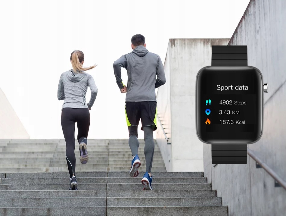 Smartwatch Bemi CID Szary / Latarka / Temometr Rodzaj smartwatch
