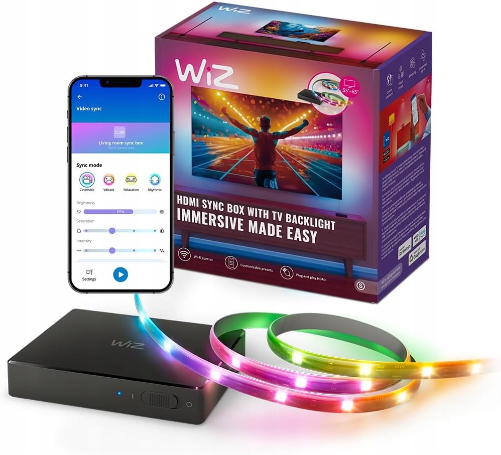 Led Hdmi Sync Box Pro Tv Rgbic 4K 60HZ