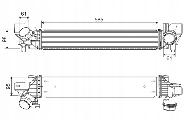 VALEO INTERCOOLER MINI MINI 13- Producent części Valeo