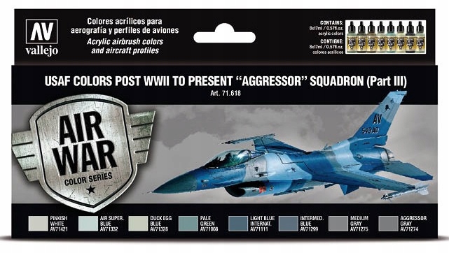 Vallejo 71618 Sada Model Air 8 barev Usaf colors