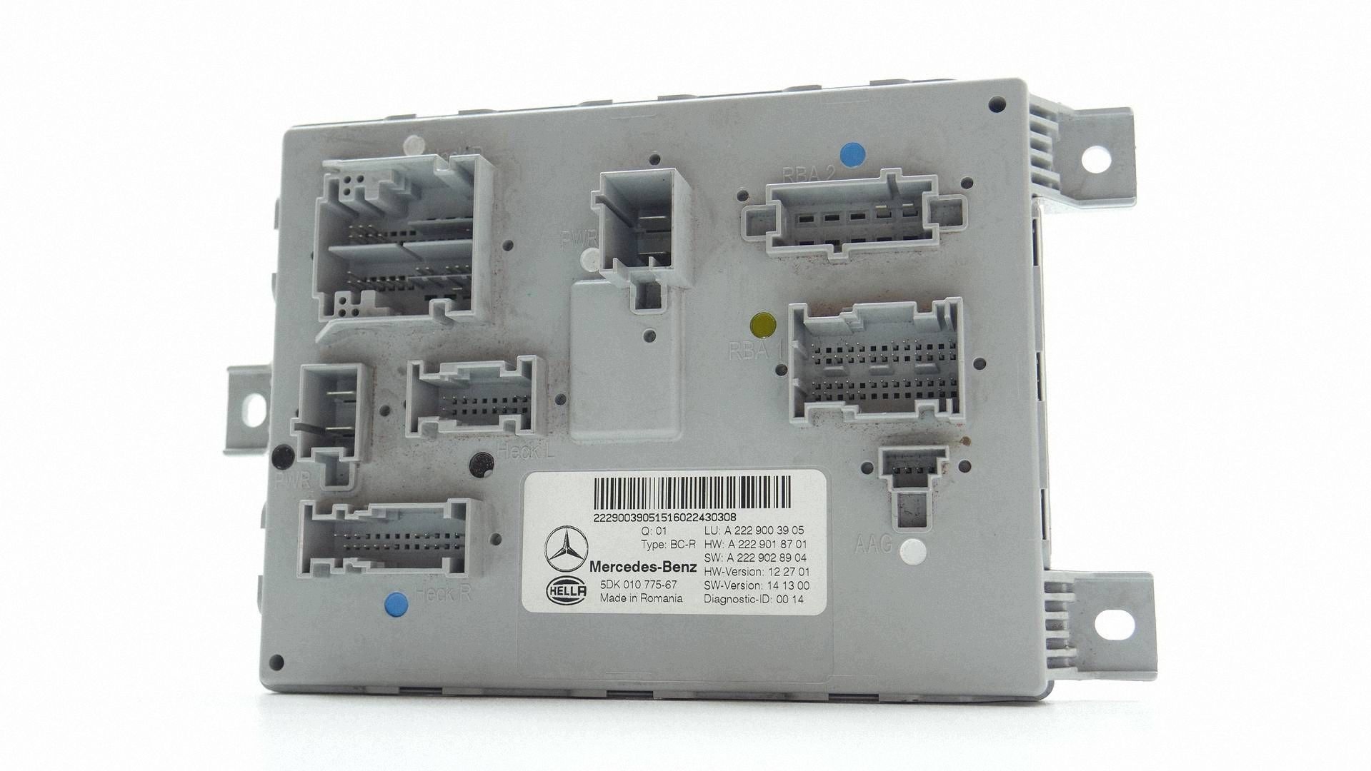 module control unit SAM MERCEDES S W222 A2229003905