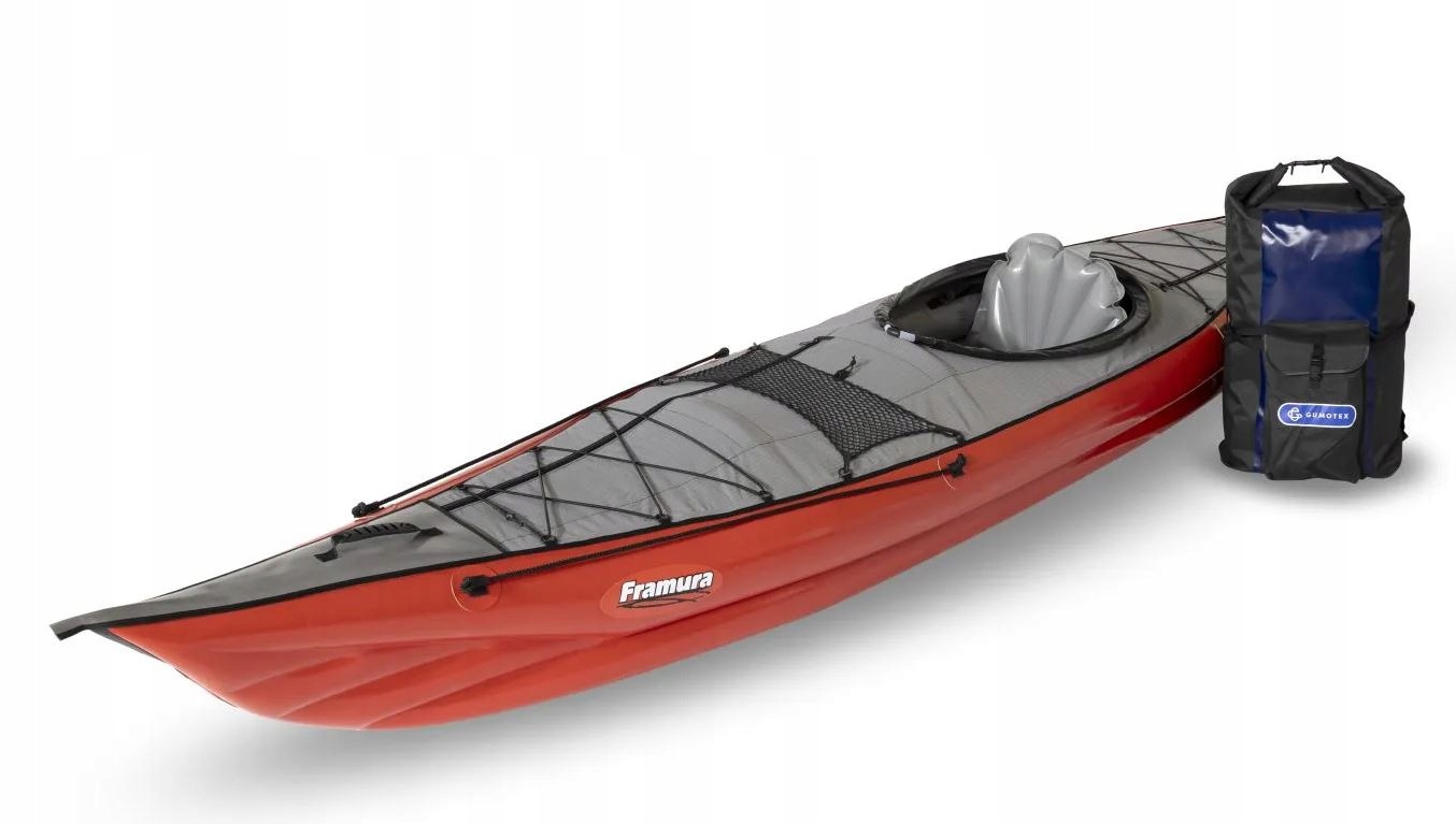 Jednoosobowy Kajak Pompowany Framura Gumotex Jedynka Lekki Z Pokładem
