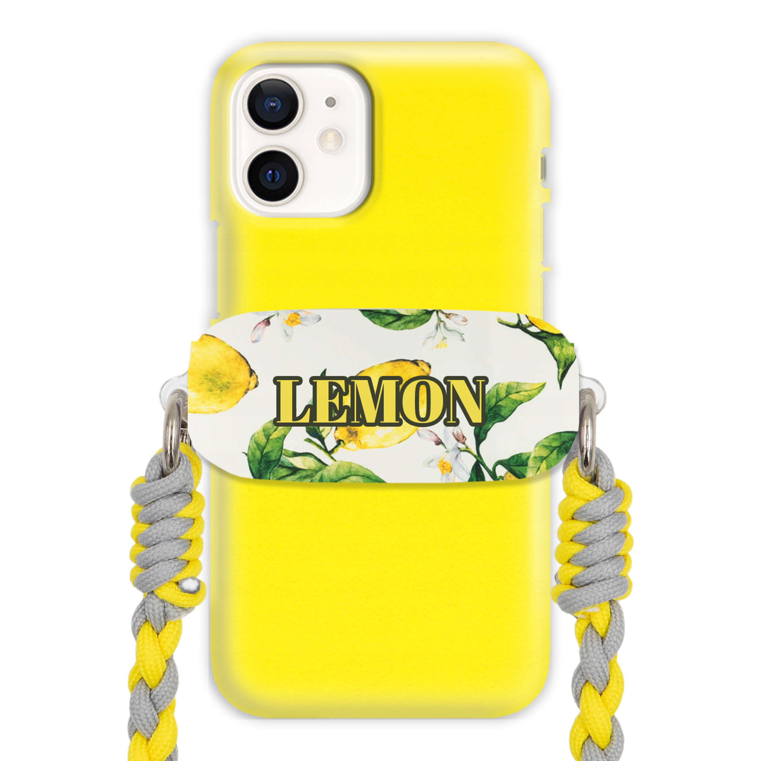 Pouzdro Pro Iphone 12 Mini Matné Držák s vodítkem Citáty Nápisy Happy Vzory