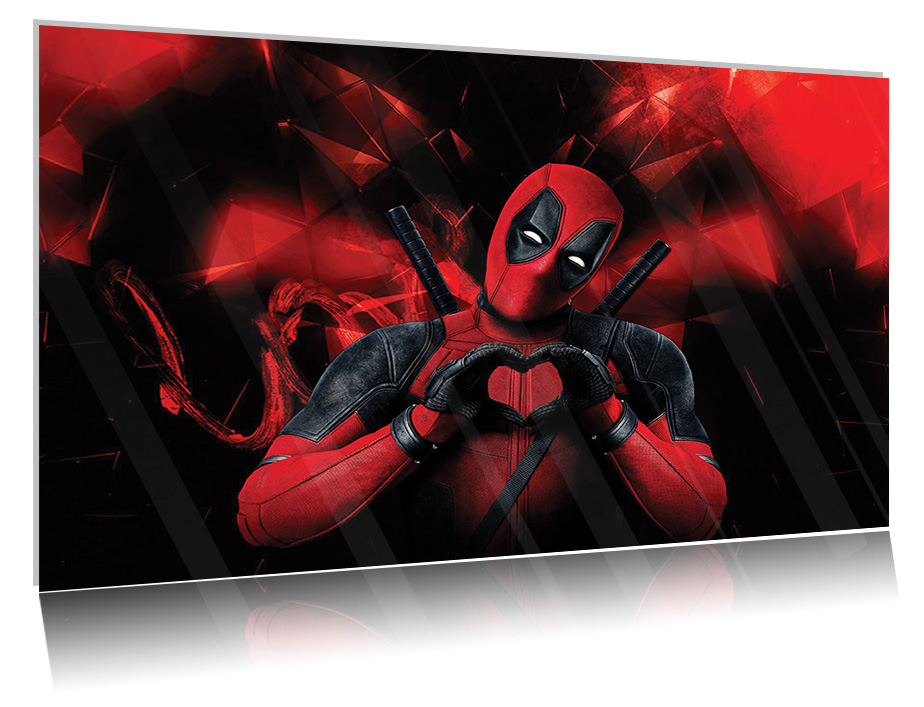 

Obraz szklany na szkle Deadpool 06 30x20