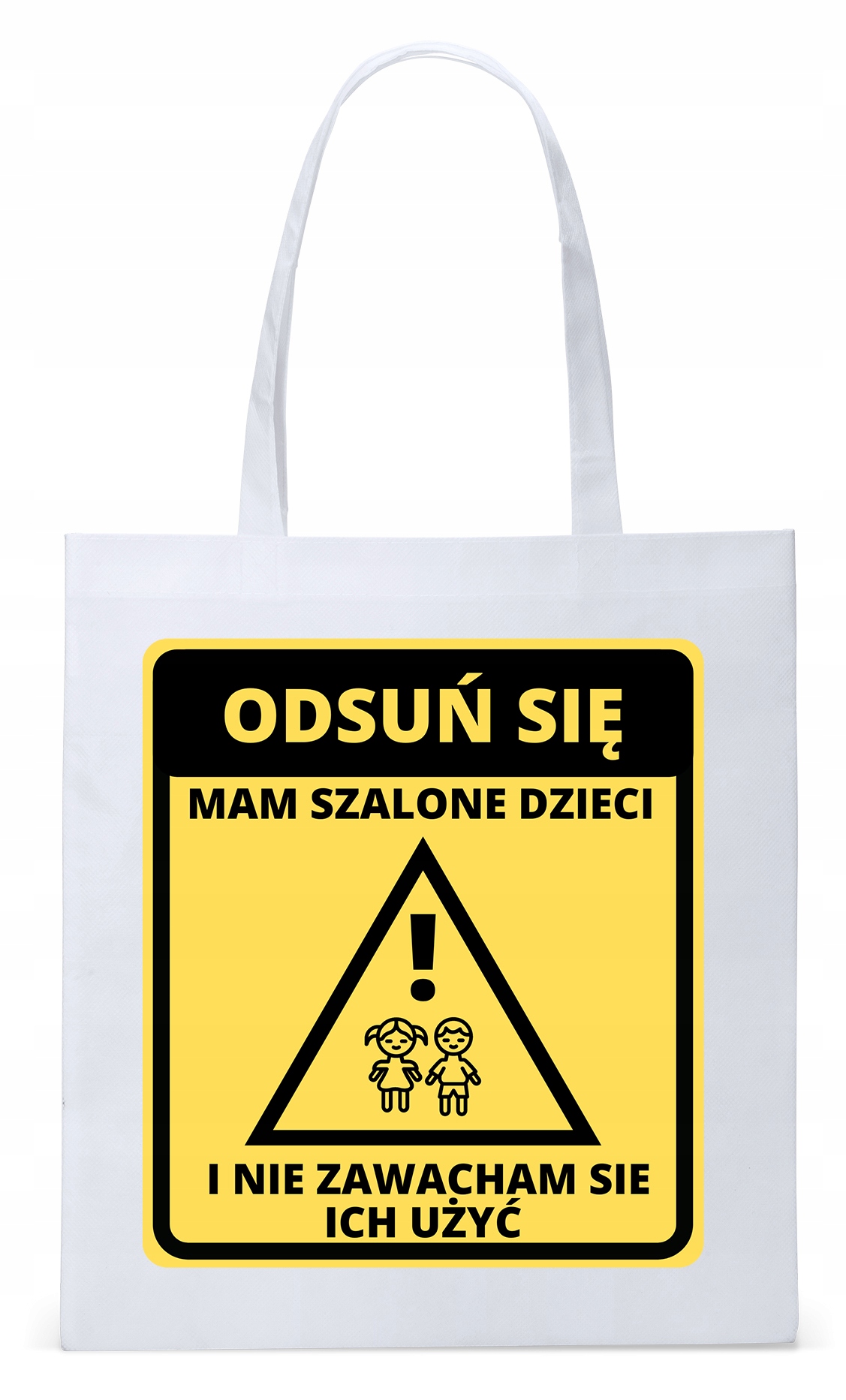 

Dla Mamy Mamusi Torba Eco Biała Shopper