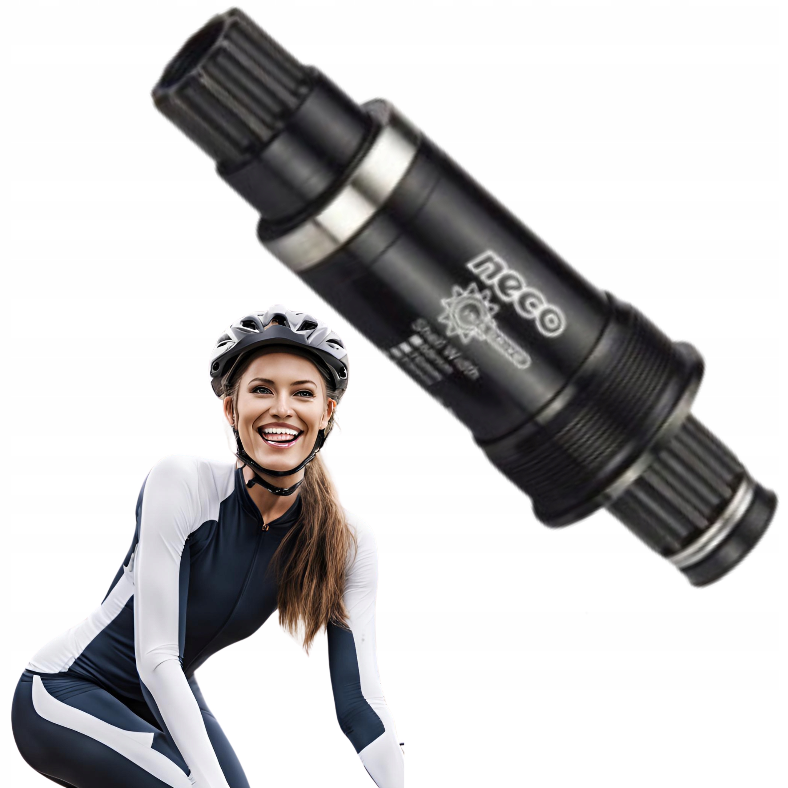 Cyklistický suport Neco B-952 118 mm Bsa Isis se šrouby – odolnost a plynulost