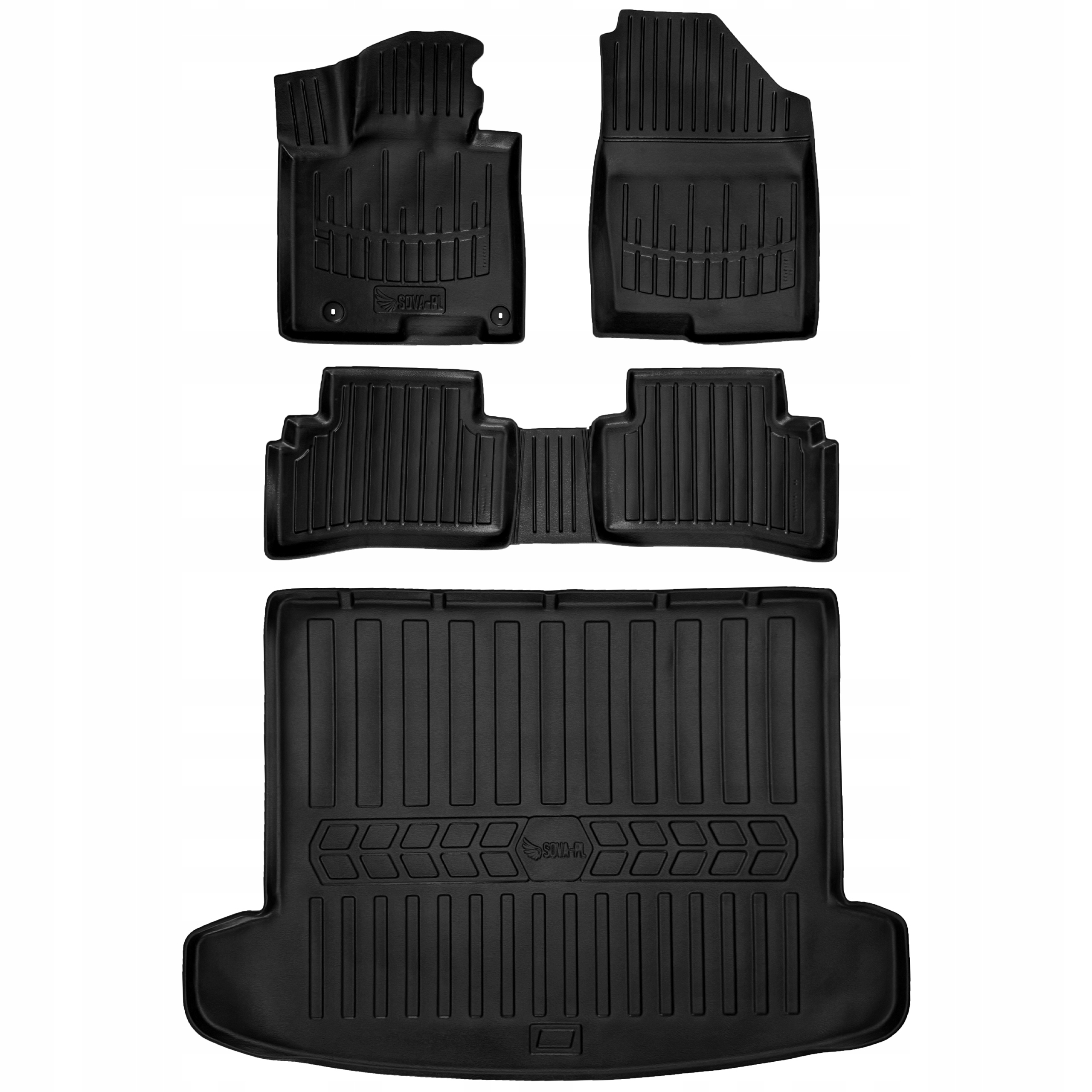 Gumowy zestaw dywaniki i mata Hyundai Tucson IV NX4 (od 2020) z subwooferem