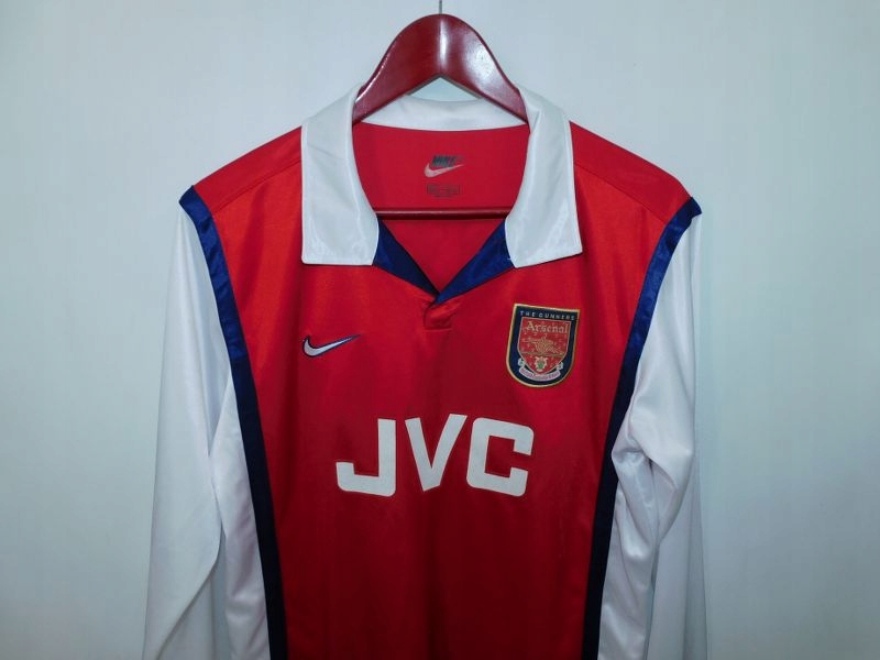 Nike Arsenal Londyn koszulka klubowa S Bergkamp Rękaw długi rękaw