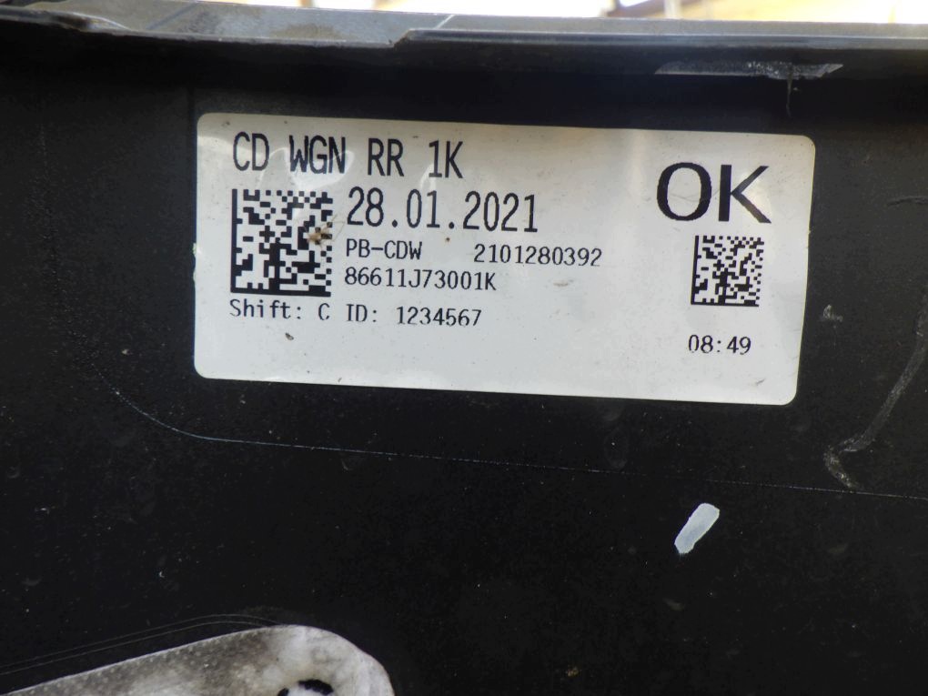 KIA CEED 3 III SW KOMBI 18- bumper rear rear part