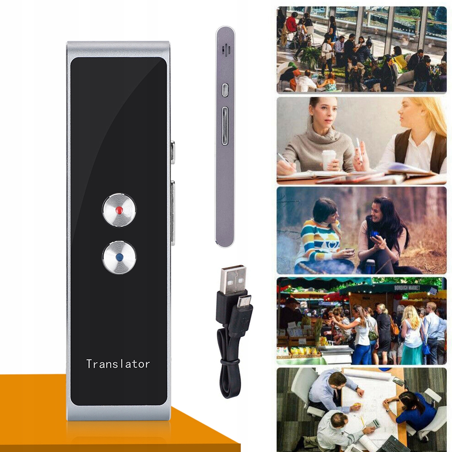 Přenosný Inteligentní Obousměrný Hlasový Překladač V Reálném Čase