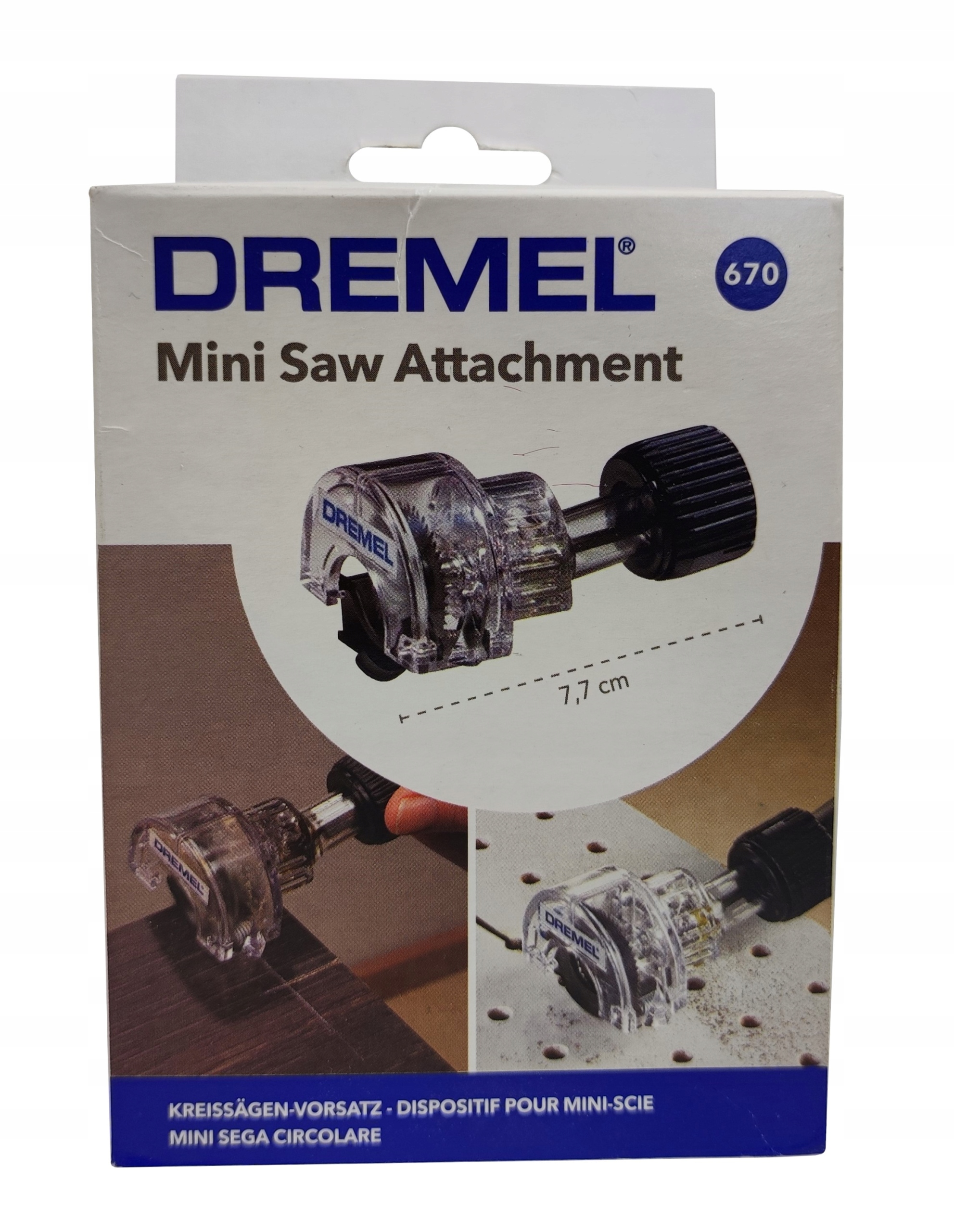 

Dremel 670 przystawka do piłowania tarcza 546