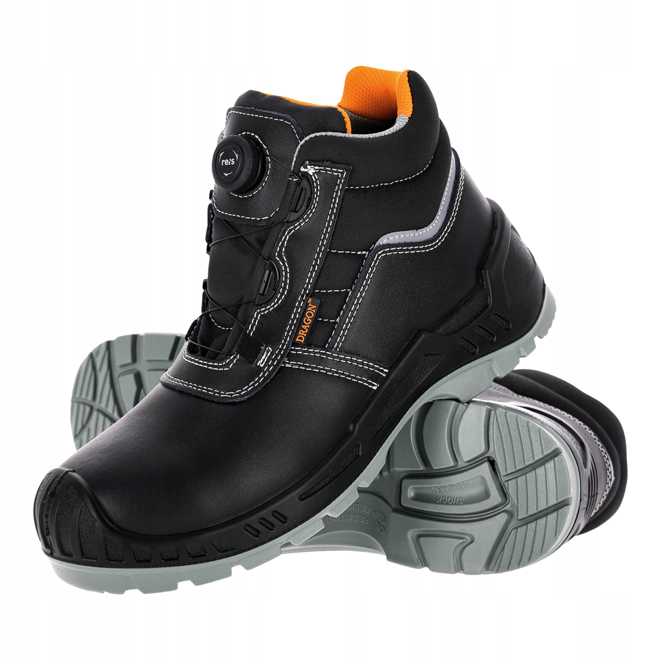 Buty robocze męskie S3S trzewiki z Noskiem Antyprzebiciowe Wodoodporne 43