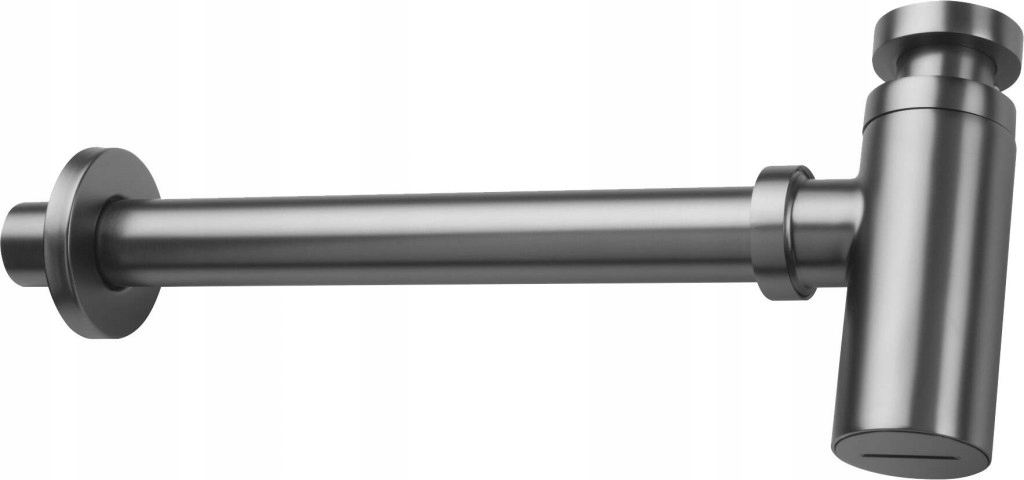 Titánový sifón – odtokový set do umývadla, okrúhly (NHC_D31K) /sm/