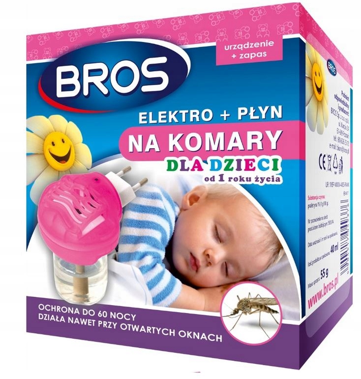 

Bros Elektro Płyn Dla Dzieci Na Komary Owady