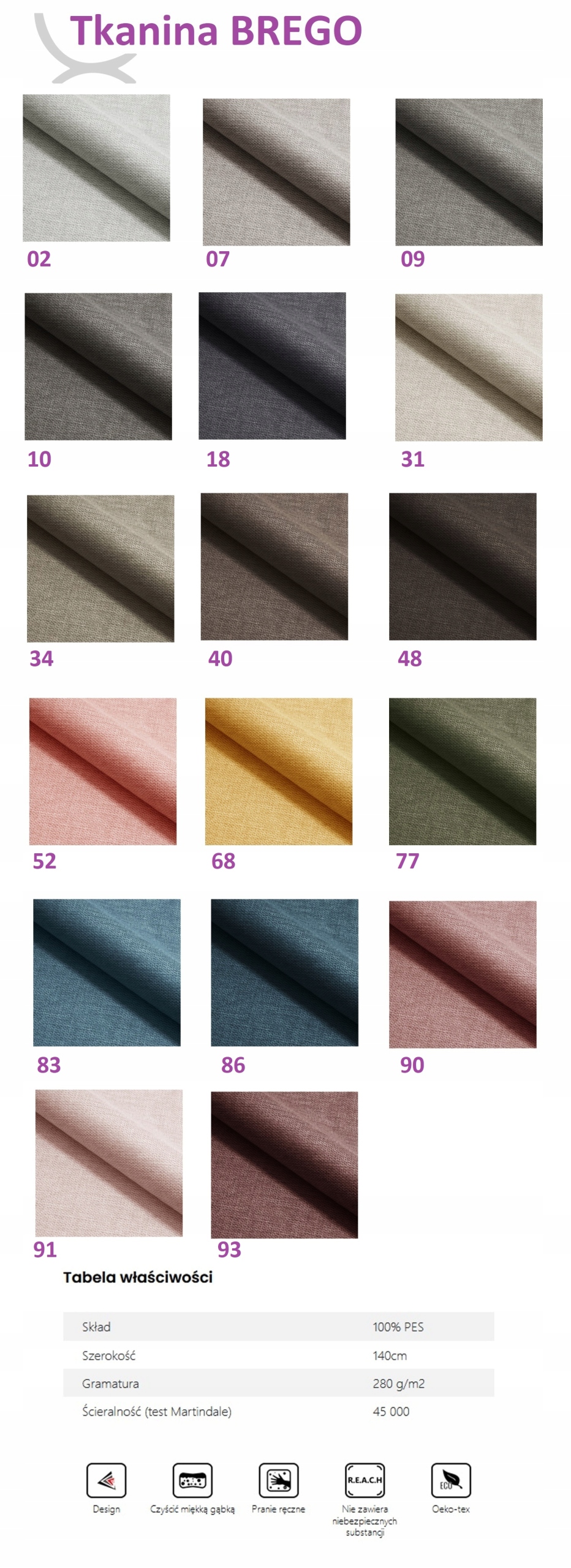 GARDEROBA DO PRZEDPOKOJU panele tapicerowane NOE Szerokość mebla 100 cm