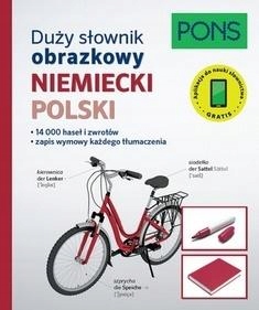 DUŻY SŁOWNIK OBRAZKOWY NIEMIECKI PONS PRACA ZBIOROWA