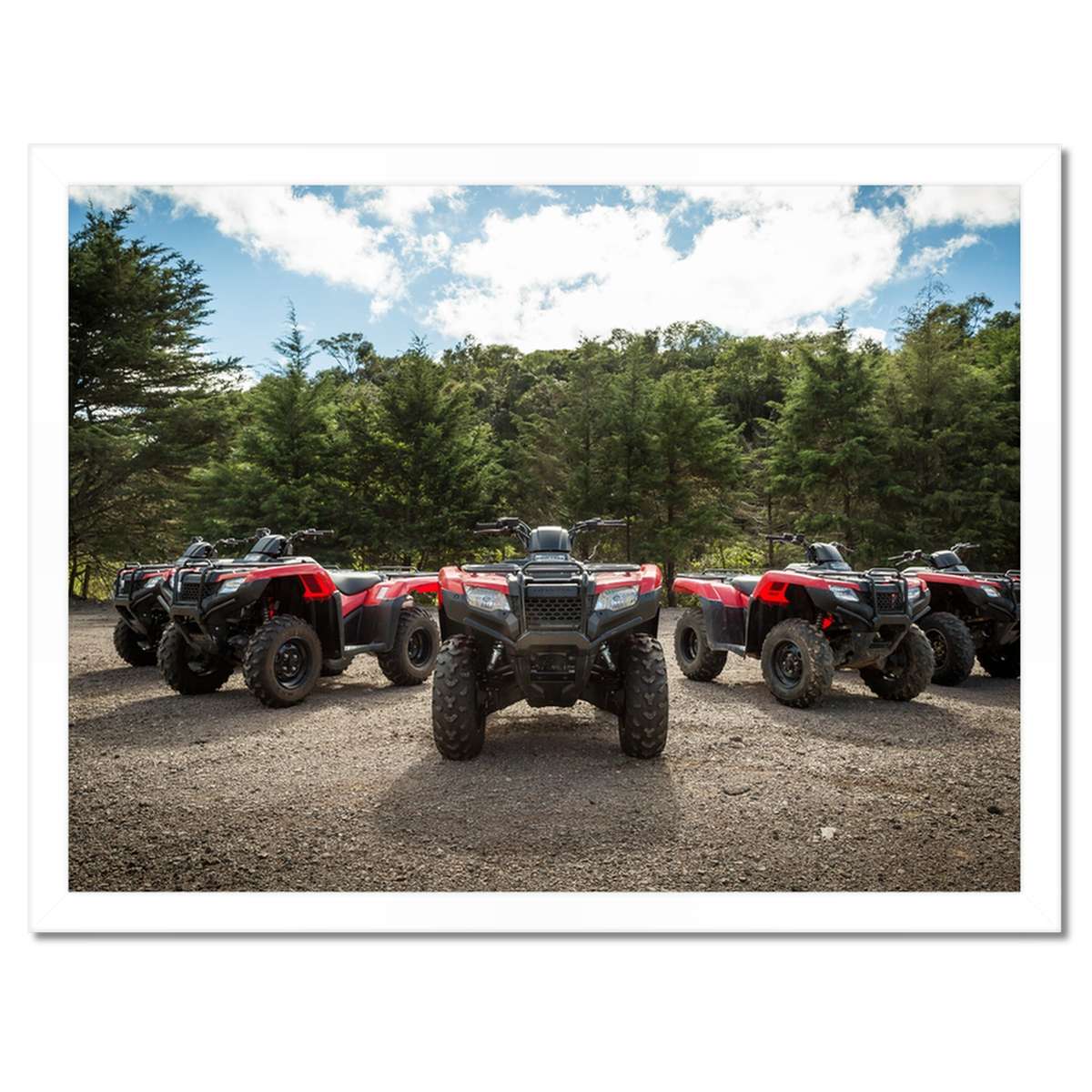 Plakáty v rámu 40x30 Quad Čtyři kolečka Terén