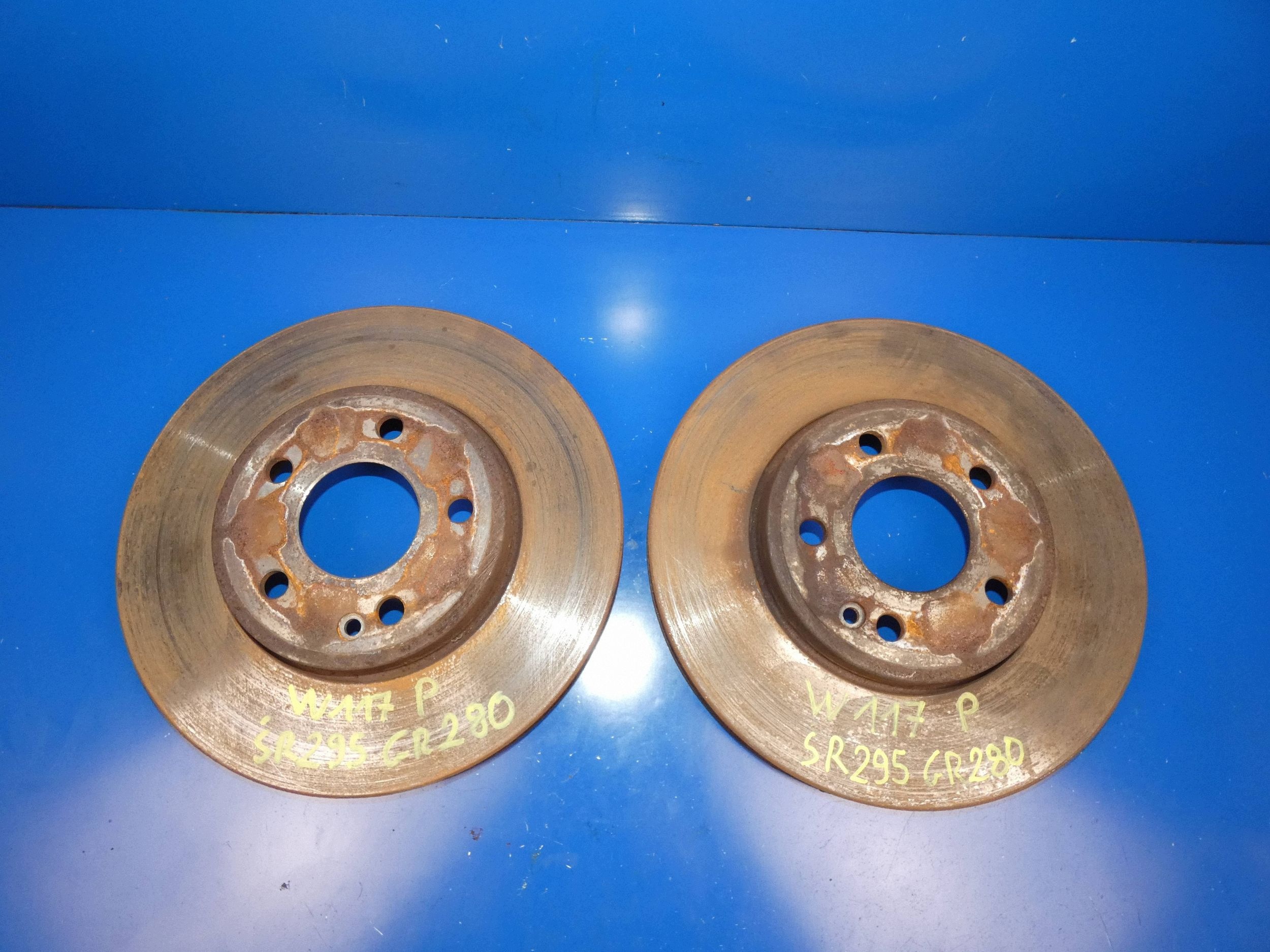 MERCEDES CLA W117 A W176 B W246 discs brake front KOMPLET disc