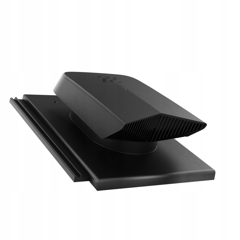 Ventilační střešní ventilátor Ibf Aarhus Černý