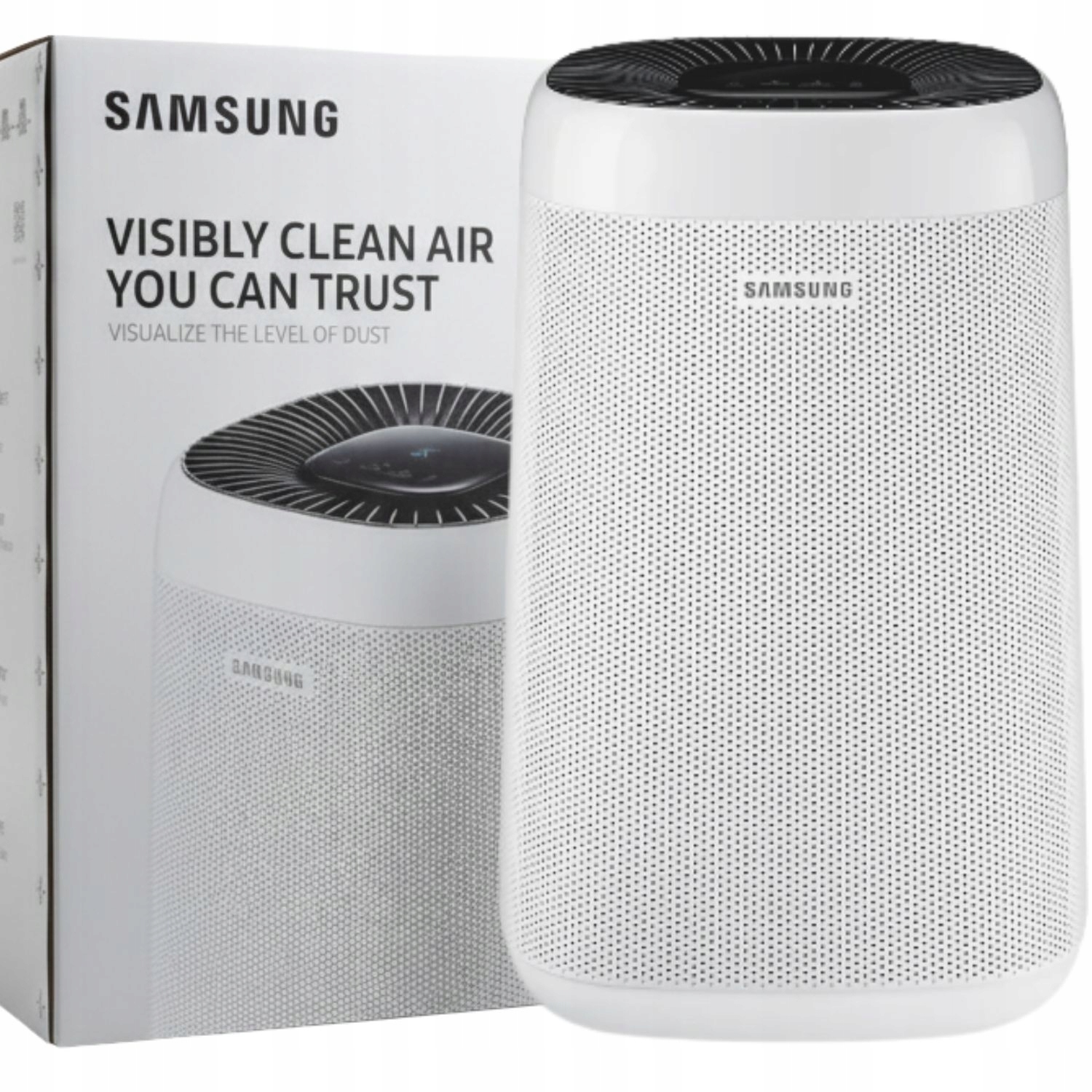 Oczyszczacz Powietrza Samsung Wydajność 34m² Hepa 30W Biały 264m³/h Filtr